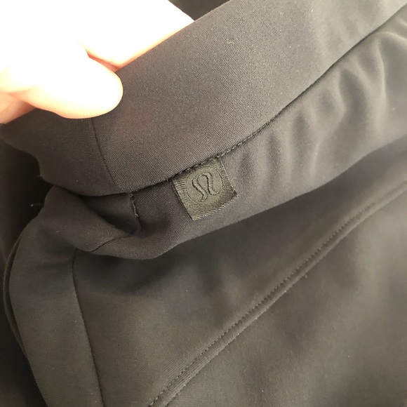 Lululemon ankle pants, black, EUC - Picture 8 of 8